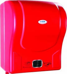 Sensörlü Havlu Dispenseri Kırmızı